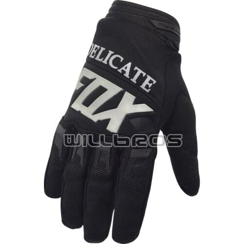 Motocross 360 180 Race Gloves Racing Moto Cross Guantes Downhill Bike Cycling Motorbike Black Luvas Mens Unisex