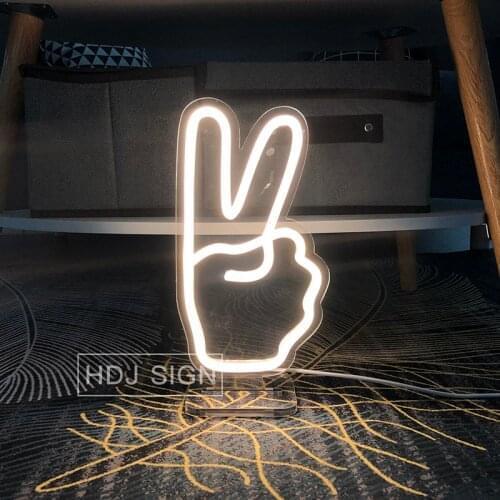 USB Neon Light LED Illuminate Wall Decor Family Children Gift Bar Party Christmas Bedroom Small Table Lamp Desk Decor Light