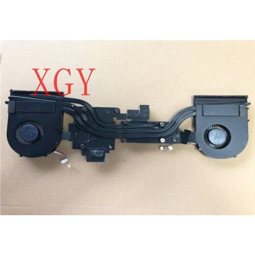 Original FOR Dell alien 17 R3 CPU graphics card fan cooling copper tube module 09634N 9634N AT1G1002FC0 100% test ok