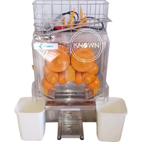 Most popular low price automatic electric commercial orange juicer making machine citrus extrator machine free shipping