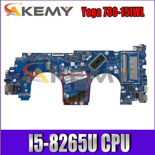 For Lenovo Yoga 730-15IWL laptop motherboard LA-G541P motherboard W/ CPU I5-8265U DDR4 FUR 5B20Z65363 5B20Z65366 Mainboard