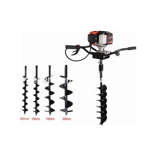 2-person auger for earth drilling tree transplanting with small screw auger 5200 EARTH AUGER