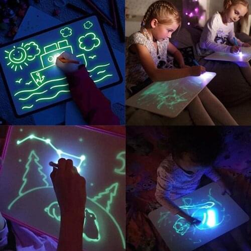 Luminescent Light Drawing Board Glow in Dark