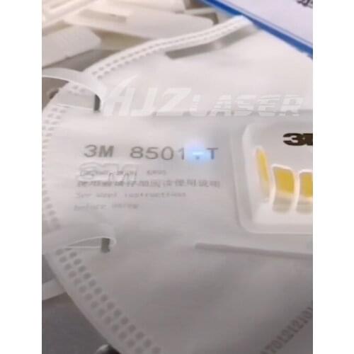 20W 30W 60W UV CO2 Fiber Laser Marking Machine for Face Mask Leather Glass Metal Rubber Plastic