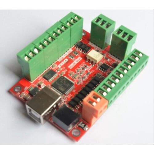 USBMACH3 4 axis interface board, 4 axis motion control board