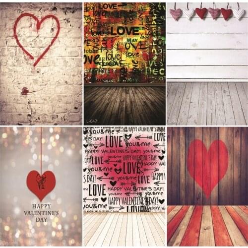 ZHISUXI Vinyl Custom Photography Backdrops Prop Valentines Day Photography Background 200509N-05