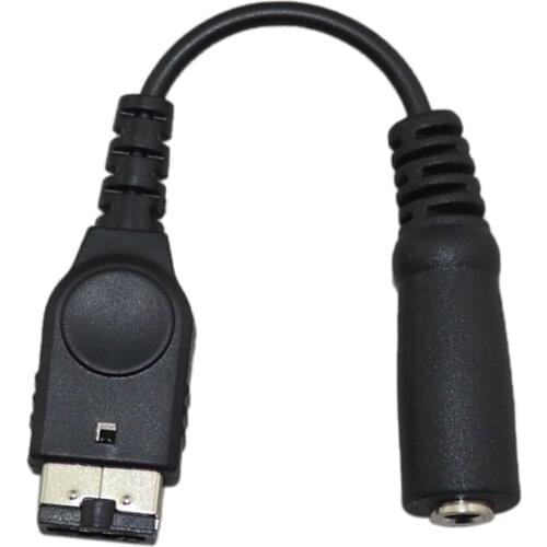 100PCS a lot High quality 3.5mm Jack Headset Converter Connector Earphone Adapter Cable for GBA SP for GameBoy Advance SP
