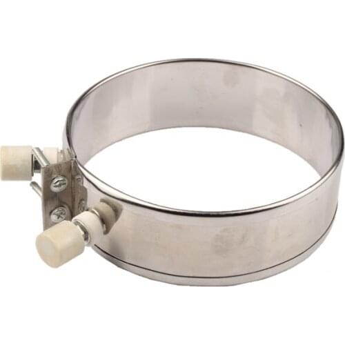 2pcs/lot 110x60mm/110x80mm/110x110mm/110x150mm Electrical Cabinet Heat Coil Mica Band Heater 220V Heating Element for Batteries