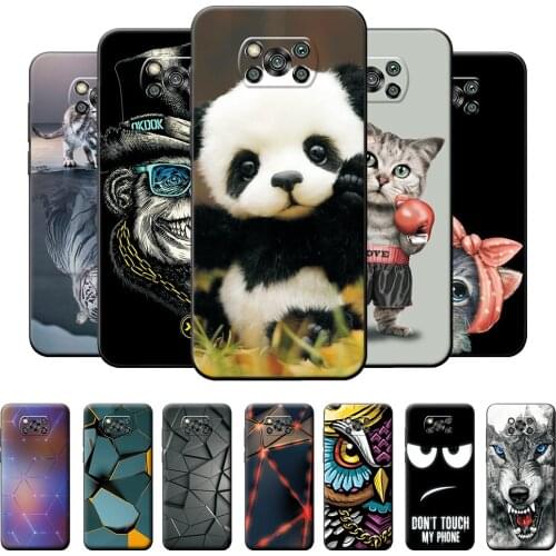 Case For Xiaomi Poco X3 NFC Case Xiaomi Poco X3 Pro Soft Silicone Phone Case For Xiaomi Poco X3 NFC Back Cover For Poco X3 Pro