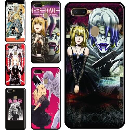 Rem and Misa Death Note Anime Cover For OPPO A3S A5S A1K A31 A53 A5 A9 2020 A15 A52 A72 A83 A91 Reno 2 Z 4 Pro F5 Case