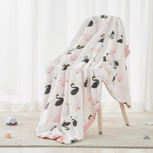 Baby Blanket Super Soft Plush Toddler Newborn Blanket for Nursery Stroller Crib Receiving Blanket Infant Unisex Baby Bedding