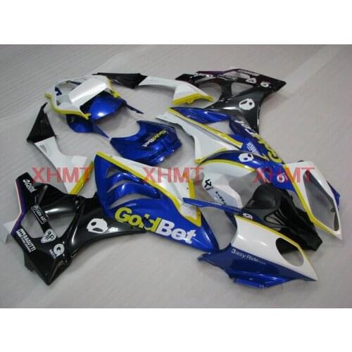 For S 1000 RR 2010 - 2014 Fairing for BMW S1000 RR 2011 Fairings for BMW S1000 RR 2014 Black White Blue Motorcycle Fairing