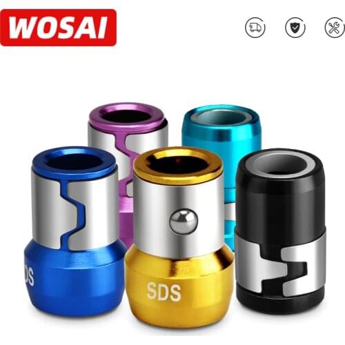 WOSAI Alloy Electric Magnetic Ring Screwdriver Bits Anti-Corrosion Strong Magnetizer Phillips drill bit Magnetic Ring
