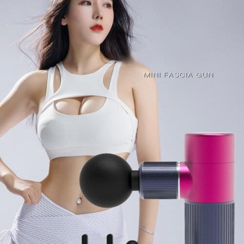 Fascia Massager Portable Anti-slip Mini Deep Tissue Percussion Muscle Massager for Athletes Fascia Massager