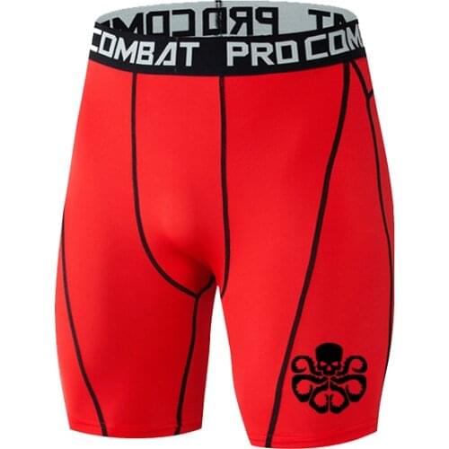 Mens Bodybuilding Quick Dry Compression Shorts Fitness Tight Shorts Sweat Sports Short Trousers Gym Mens Shorts For Running