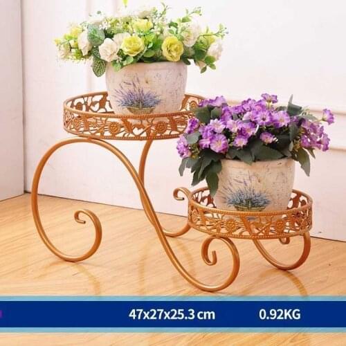 Dekorasyon Support Plante Decorer Balcon Sera Terrasse Decoration Shelves Shelf Balkon Plant Stand Balcony Flower Iron Rack