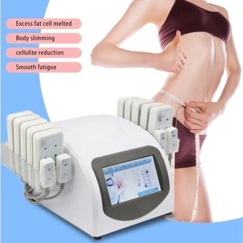 Professional Body Slimming Machine 14 Lipo Pads Machines Liposuction Weight Loss 650nm Diode Laser Massager Equipment Home Use