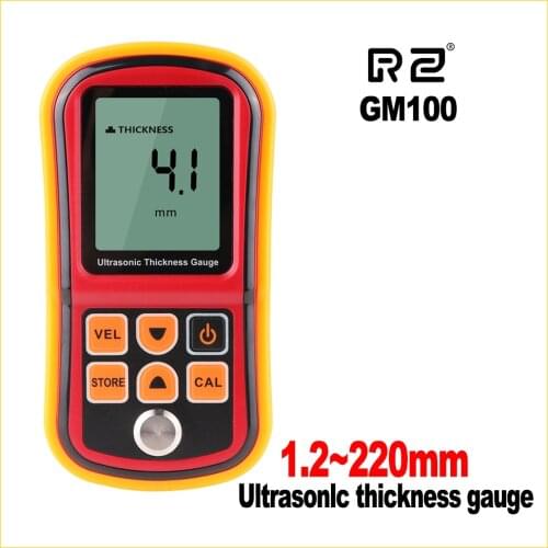 GM100 Professional Ultrasonic Thickness Gauge Auto Calibration to Assure the Accuracy