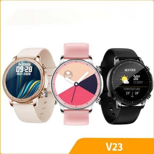 Xiaomi Youpin Smart Watch V23 Men Full Touch Fitness Tracker Waterproof Blood Pressure Heart Rate Monitor For Huawei Smartwatch