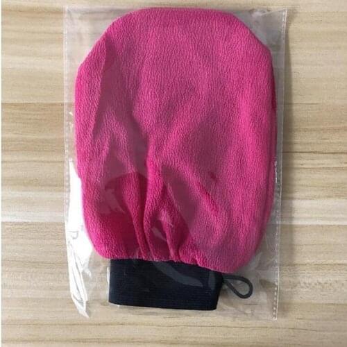 1 Piece Double Sided Hammam Scrub Mitt Magic Peeling Glove Exfoliating Tan Removal Mitt
