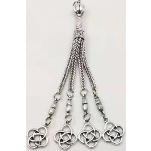 TASBIH tassels 2019 Fashion 4 chains accessories Classic style popular rosary tassel metal misbaha Pendant