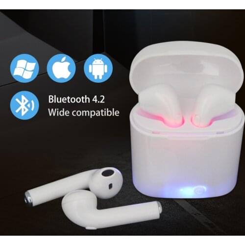 Wireless Earphones i7s TWS Mini in-ear Wireless Bluetooth Earphone Stereo Earbud Headset With Mic For All Smart Phone