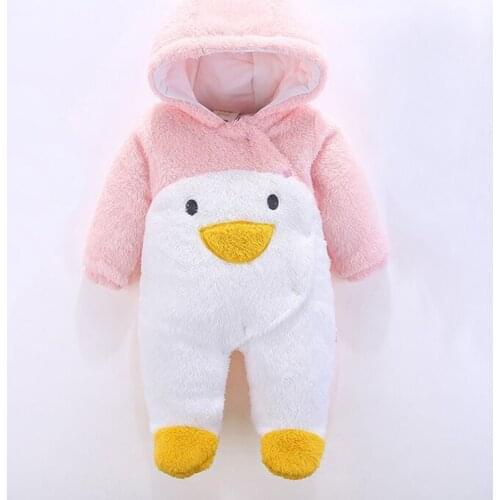 Newborn Baby Clothes Winter Baby Rompers Wool Autumn Baby Boys Clothes For Girls Jumpsuit Unisex Clothes Overalls 0 3 6 12 Month