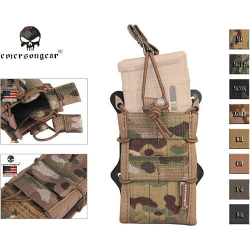 Emersongear Double Modular Rifle Magazine Pouch Tactical Molle Mag EM6035
