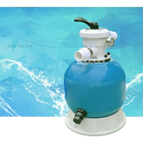 Top Type Fishpond Sand Filter Swimming Pool Equipment Water Treatment For Water Paradise Massage Pool Water Filtration 21inch