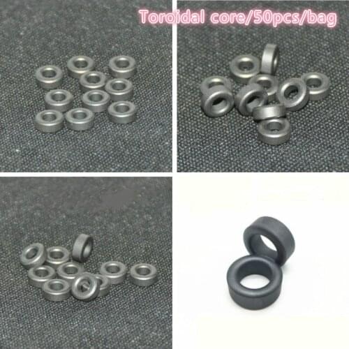 Ring core, ferrite beads, coil inductance ring cable filter black 8X4X3mm /50pcs/bag