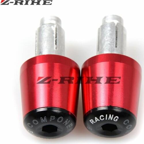 7/8" 22mm Motorcycle Handle Bar End Grips Handlebar Ends Cover For Suzuki GSX-R GSXR 600 750 1000 K1 K2 K3 K4 K5 K6 K7 all year