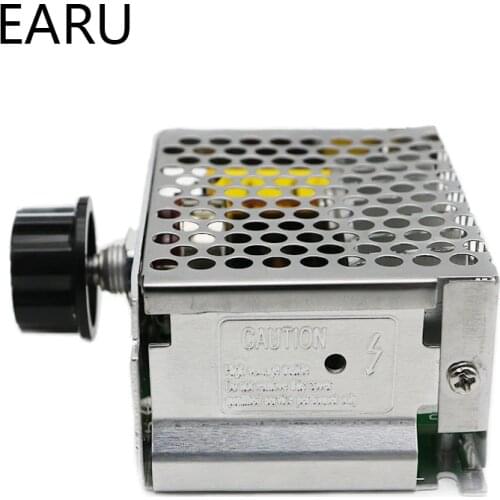 4000W 220V AC SCR Motor Speed Controller Module Voltage Regulator Temperature Dimmer for Electric Furnace Water Heater LED Light