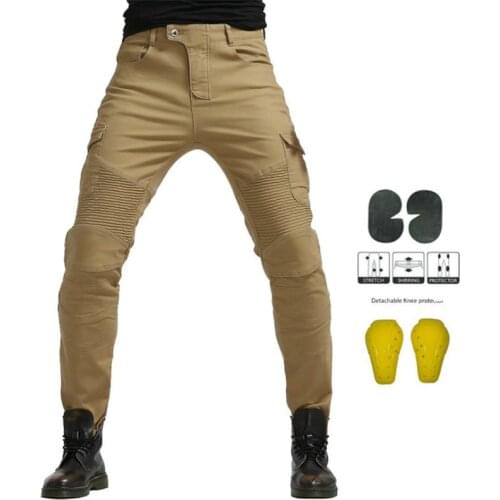 Motocross Pants Motorcycle Pants Pantalon Moto Jeans Mens Motorcycle Equipment Biker Motorbiker Trousers With Protection