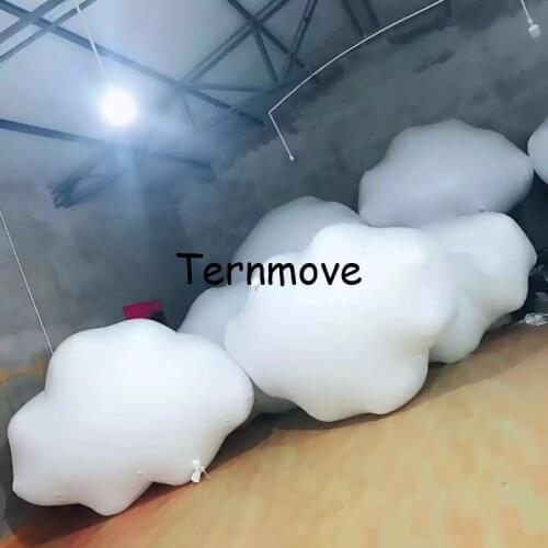 Inflatable Square Advertising Helium Balloon /Free Shipping/Different colors pvc Helium floating Cloud shape Balloon