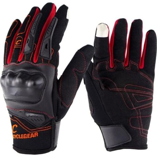 Anti-slip MTB Bike Full Finger Gloves Motorcycle Cycling Glove Riding Breathable Anti-shock Pad Sports Cycling Gloves