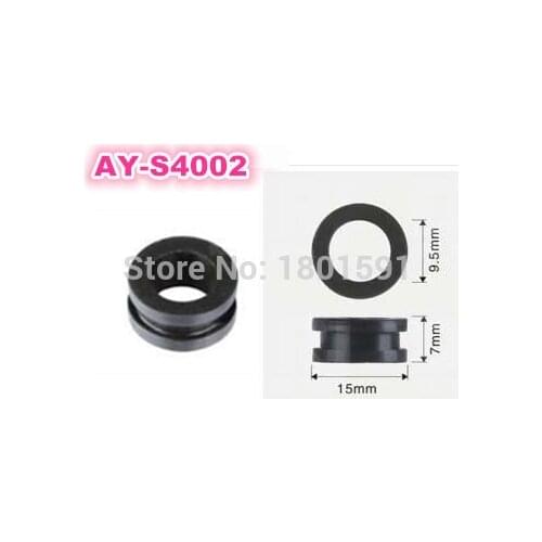 Free shipping 500pieces top feed fuel injector grommet rubber seal for japan car (AY-S4002,15*9.5*7MM))
