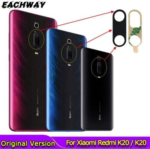 New Back Rear Camera Glass Lens For Xiaomi Redmi K20 / K20 Pro Mi 9T Camera Glass Lens 9T Pro Replacement Repair With Adhesive