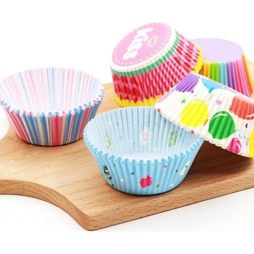 25/50pcs High temperature cake oil paper tray oven baking muffin cake cups dot paper wedding Cupcake Liner muffin cup
