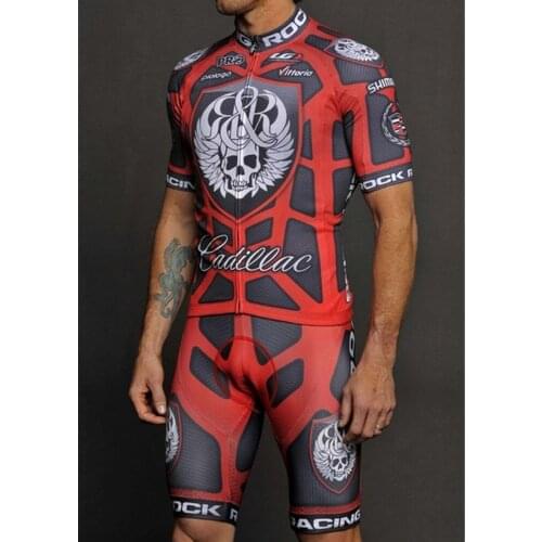 ROCK cycling clothing team short sleeves bib shorts suit ropa ciclismo bike clothing roadbike race apparel bicycle uniform sets