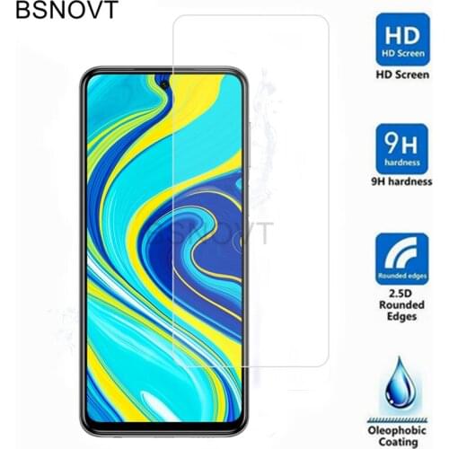 2PCS For Glass Xiaomi Redmi Note 9 Pro Phone Screen Protector Tempered Glass For Redmi Note 9 Pro Glass For Redmi Note9 Pro 6.67