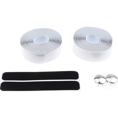 2Pieces Rolls Stretchy Bicycle Bike Handlebar Tape Racquet Fishing Rod Grip Tape Wrap – Size 79 x 1.2in