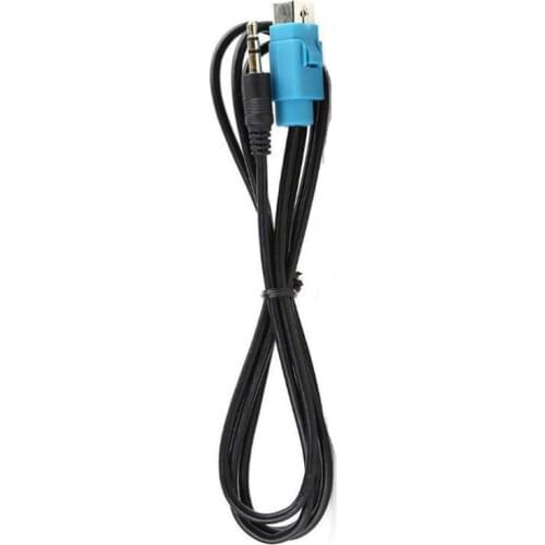 3.5mm Aux Cable Connection Audio Adapter for ALPINE KCE-236B CDA-9884 CDA-9886M MP3/ KCE-237B