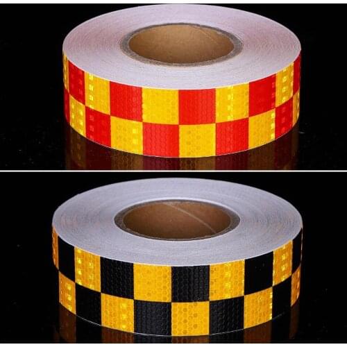 5cmx10m/Roll Reflective Tape Sticker for Car Bicycle Helmet Multi-Color Self-Adhesive Warning Tape