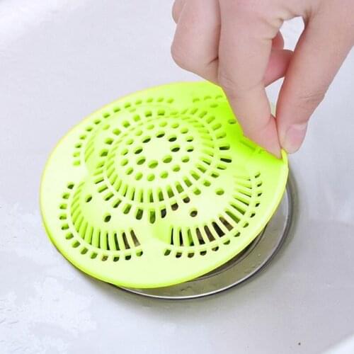 Sink Sewer Filter Floor Drain Strainer Water Hair Stopper Bath Catcher Shower Cover Kitchen Bathroom Anti Clogging