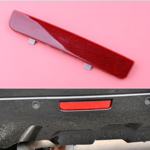 DWCX Plastic Rear Left Bumper Red Reflector Fit For Land Rover Range Rover L322 Freelander LR2 LR006349