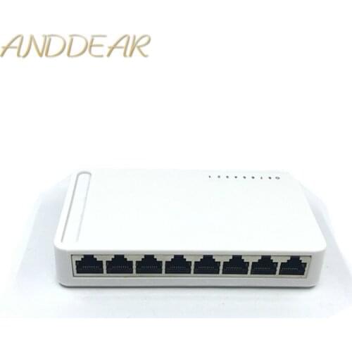 OEM New model 8 Port Gigabit Switch Desktop RJ45 Ethernet Switch 10/100/1000mbps Lan Hub switch 8 portas