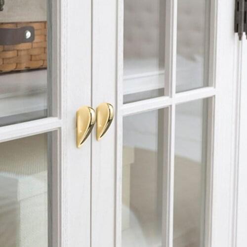 Individuality creativity simple ear kids knob gold silver black nickel drawer shoe cabinet tv cabinet cupboard dresser handle 32