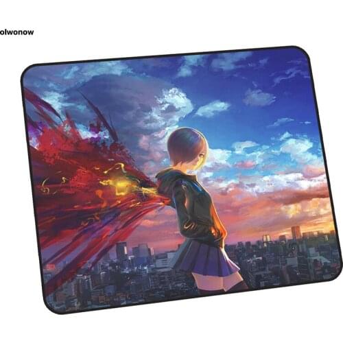 Tokyo Ghoul pad mouse Indie Pop computer gamer mouse pad 24x20cm padmouse Professional mousepad ergonomic gadget office desk mat