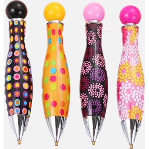 Cute Bowling Shape Point Drill Pen Diamond Painting Pen Diamond Embroidery Accessories Diamond Painting Cross Stitch Tool Kits