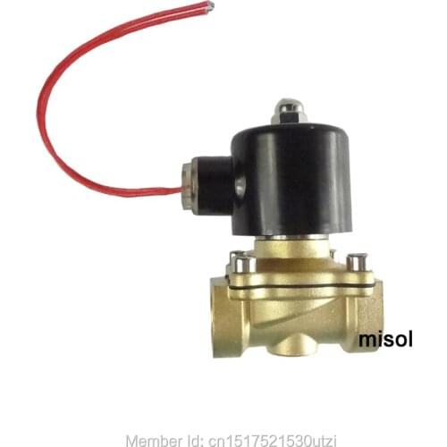 New 220V Electric Solenoid Valve G3/4"(BSP) for Air Water Gas Diesel